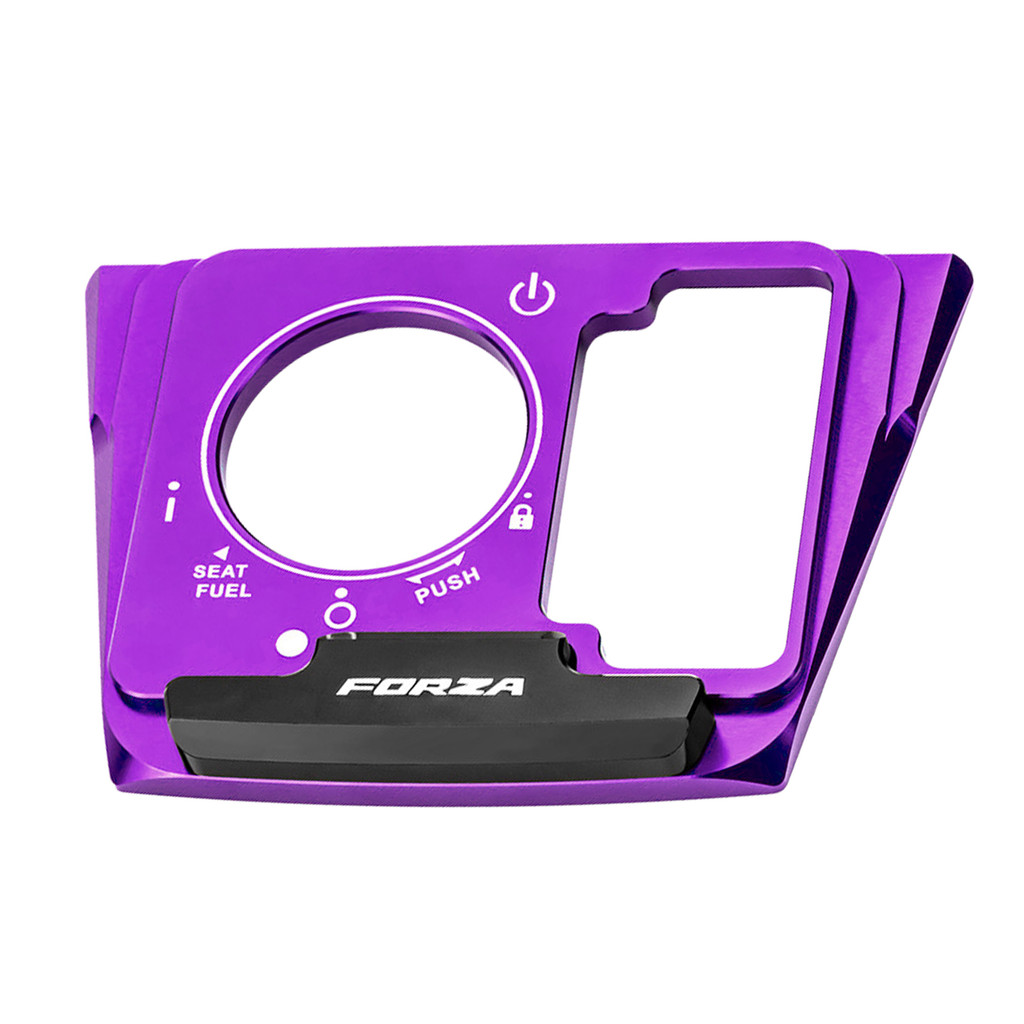 เหมาะสำหรับ Honda FORZA 350/300 NSS350 ฝาครอบกุญแจจุดระเบิด ฝาครอบกุญแจจุดระเบิดด้านหน้า - รูปที่ 3