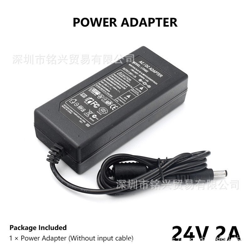 24V Power Adapter Switching Power DC24V2A 3A 4A 5A Light Bar Adapter การตรวจสอบแหล่งจ่ายไฟ