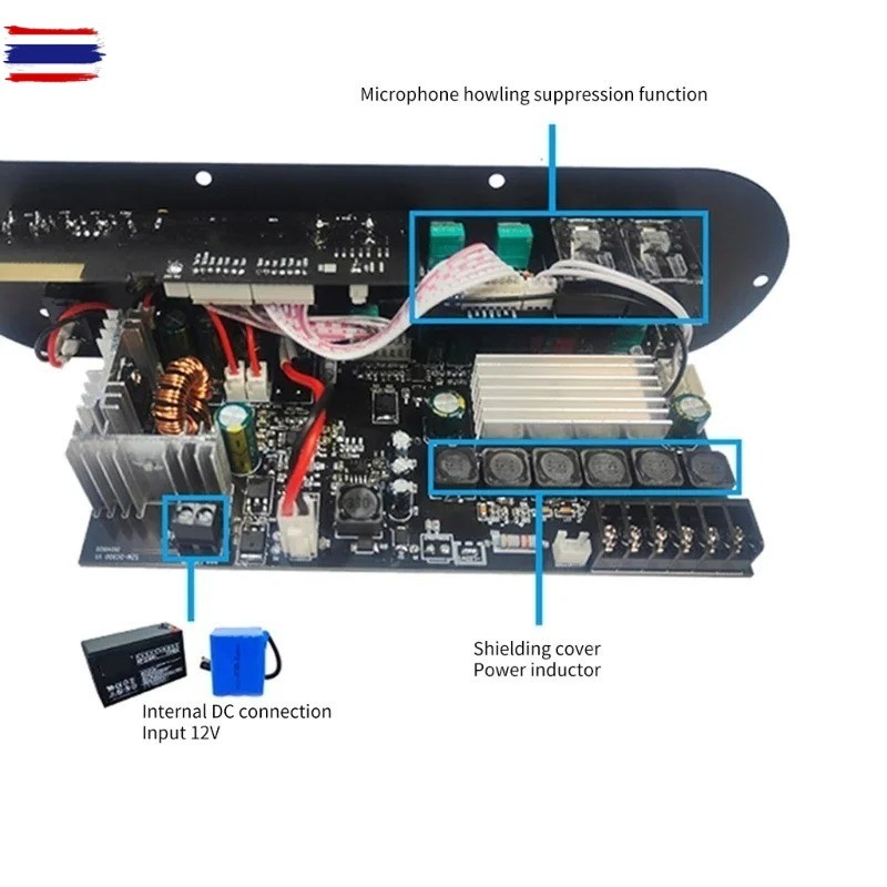 HHเครื่องขยายเสียงลูทูธ D1200แอมป์จิ๋ว D1000Aครื่องขยายเสียงลูทูธ D1000 แอมขยายเสียง เครื่องขยายเสีย