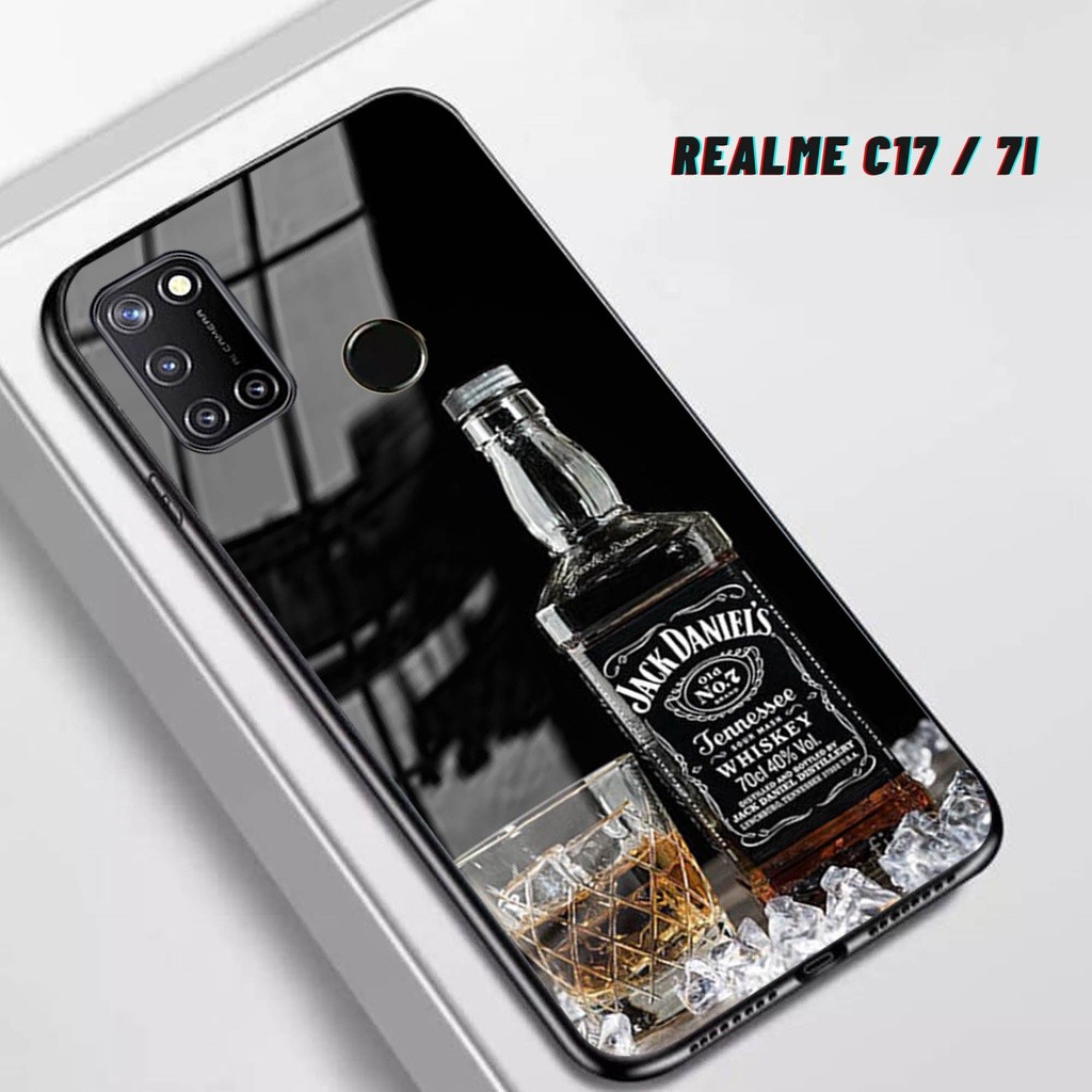 HP Softcase Glass Realme 7i/C17 - เคสโทรศัพท์ป้องกันสําหรับ Realme 7i/C17 - [ A21].