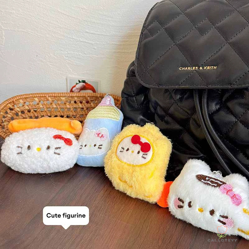 ตุ๊กตา KT กระเป๋าพวงกุญแจการ์ตูนจำลองอาหารโทรศัพท์จี้น่ารักโทรศัพท์โซ่ตุ๊กตา -CY - รูปที่ 3