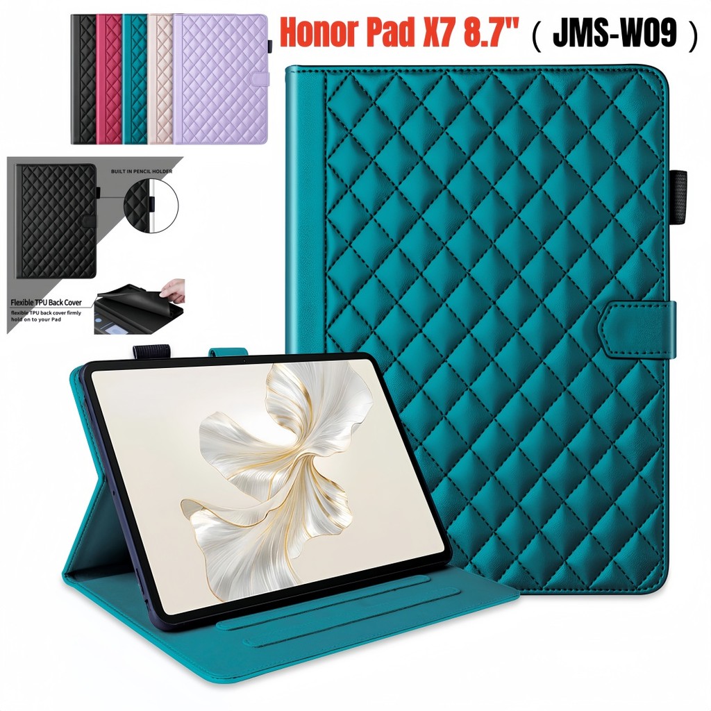 สําหรับ Honor Pad X7 8.7 นิ้ว 2025 HONOR JMS-W09 JMS-L09 คุณภาพสูง PU หนังช่องฝาครอบ HONOR PADX7 ธุร
