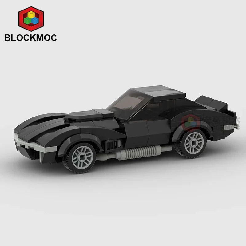 บล็อก MOC เข้ากันได้กับ Lego Corvette Super Run20251112