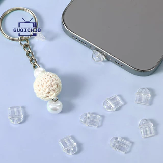 ฝากันฝุ่น Type-C Anti Dust Cap ปลั๊กกันฝุ่น iOS Type C ซิลิโคน ป้องกันฝุ่น สีขาว