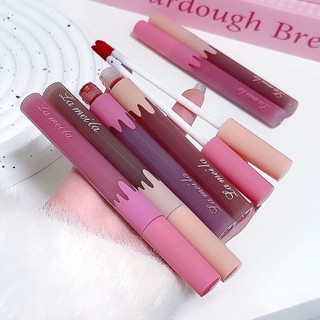 my-shop :ลิปสติก-มี 6 สี ลิปทินท์ไม่ติดแมส เนื้อแมตต์ เนื้อแมตต์กํามะหยี่ ลิปลิปเนื้อเวลเวท มีหลายสีให้เลือก "C1073"