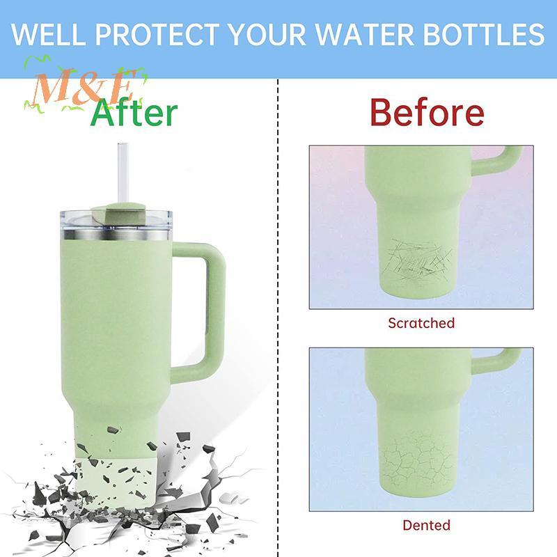 [M&E] ซิลิโคนบูตสําหรับขวดน้ํา Owala ฝาครอบด้านล่างกันลื่น ตัวป้องกันด้านล่าง ฐานที่รองแก้ว กระติกน้