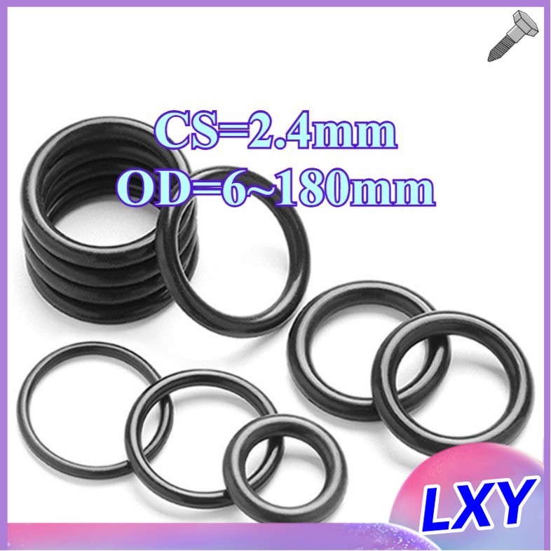 [ LXY1] โอริง ORing O-ring ยางโอริง NBR   เลือกขนาดได้ CS2.4mm* OD6-180mm