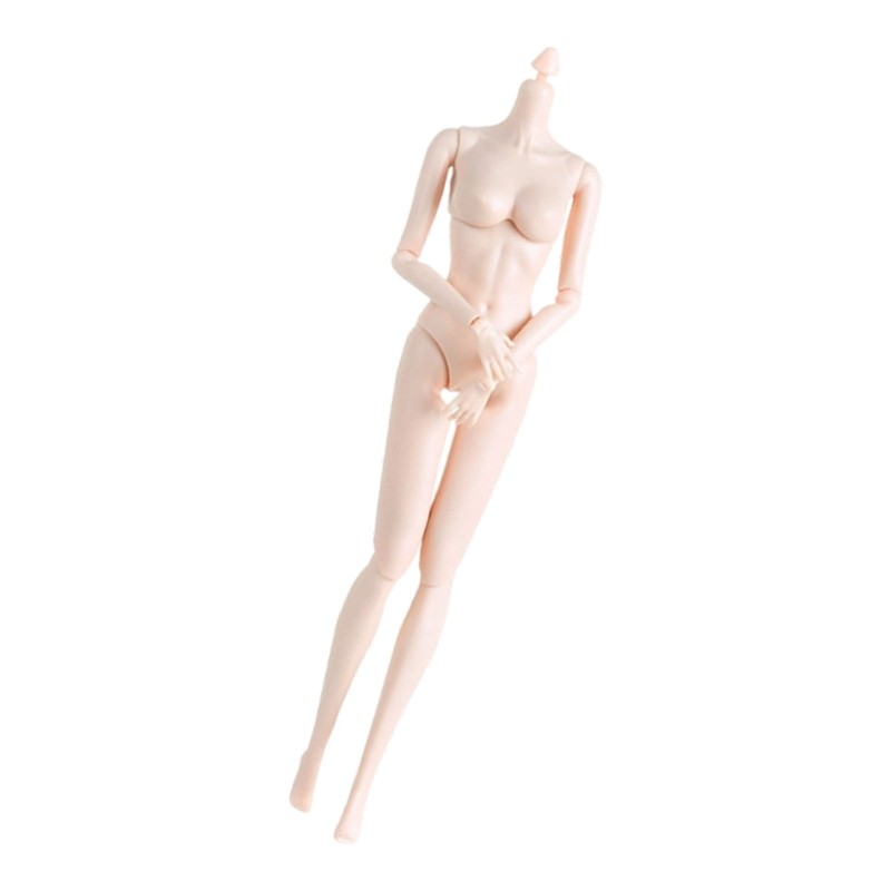 XGB Professional 30 ซม.Poseable Mannequin Body ข้อต่อยืดหยุ่นและ Stable พลาสติกก่อสร้าง Nude ตุ๊กตาสําหรับ Collecto - รูปที่ 5