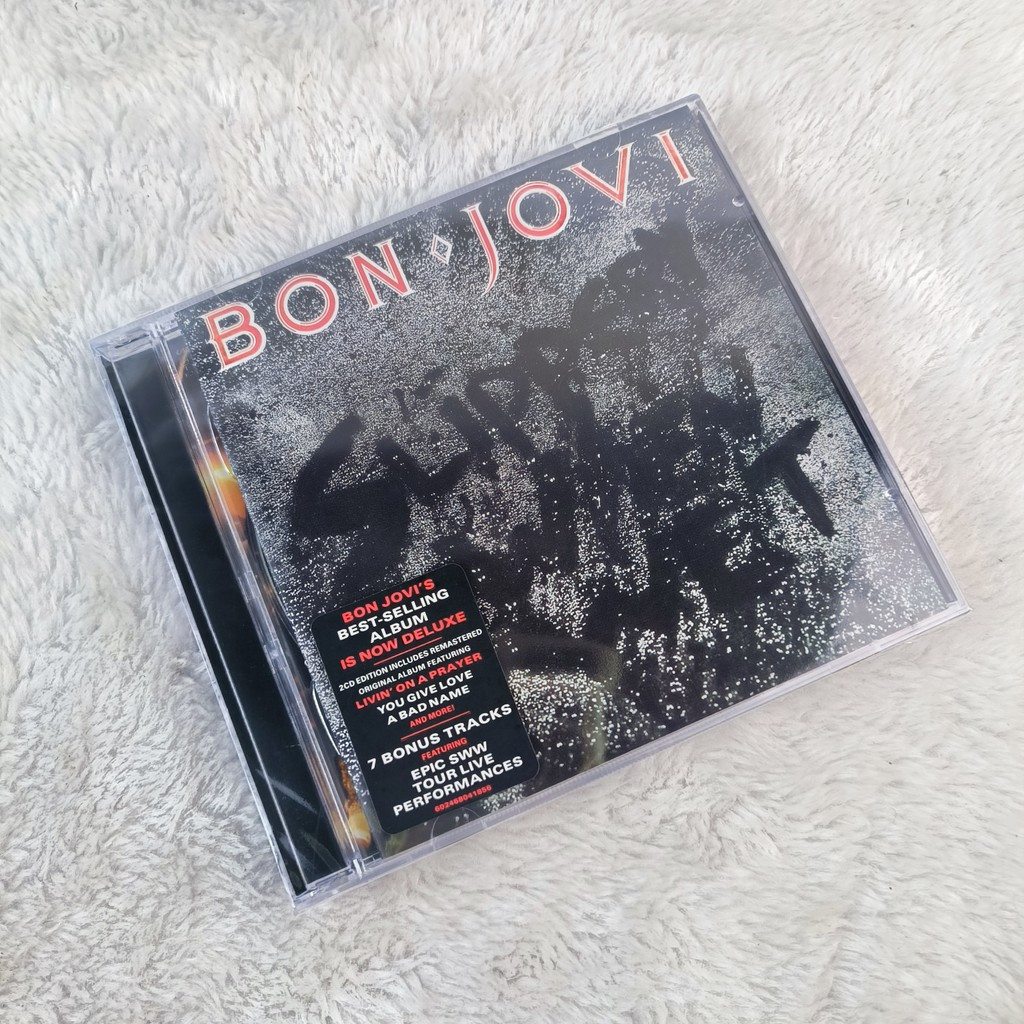 J856 Bo Jovi Slippery When Wet 2CD Album Deluxe Edition 2025 Rock C0103