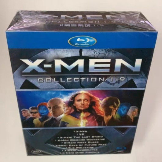 Blu-ray Movie X-men Collection 1-9 Box Set BD25 9 แผ่น C0103