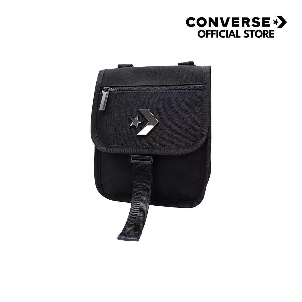 CONVERSE กระเป๋า IS MORE POET THAN MINI BAG BLACK UNISEX 1261885AU_U5BKXX