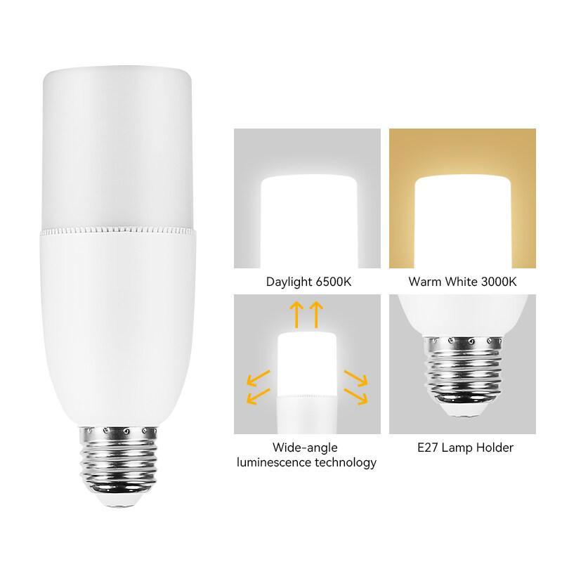 ProBright หลอดไฟ LED Stick 10/15/20/25 วัตต์ ขั้ว E27 ไฟLED (ทรงกระบอก) หลอดไฟในบ้าน ไฟตกแต่งห้อง แสงขาว Daylight - รูปที่ 5