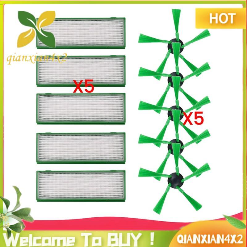 สําหรับ Kobold VR200 VR300 อะไหล่แปรงด้านข้างตัวกรอง Hepa อุปกรณ์ทําความสะอาดในครัวเรือนที่มีประสิทธ