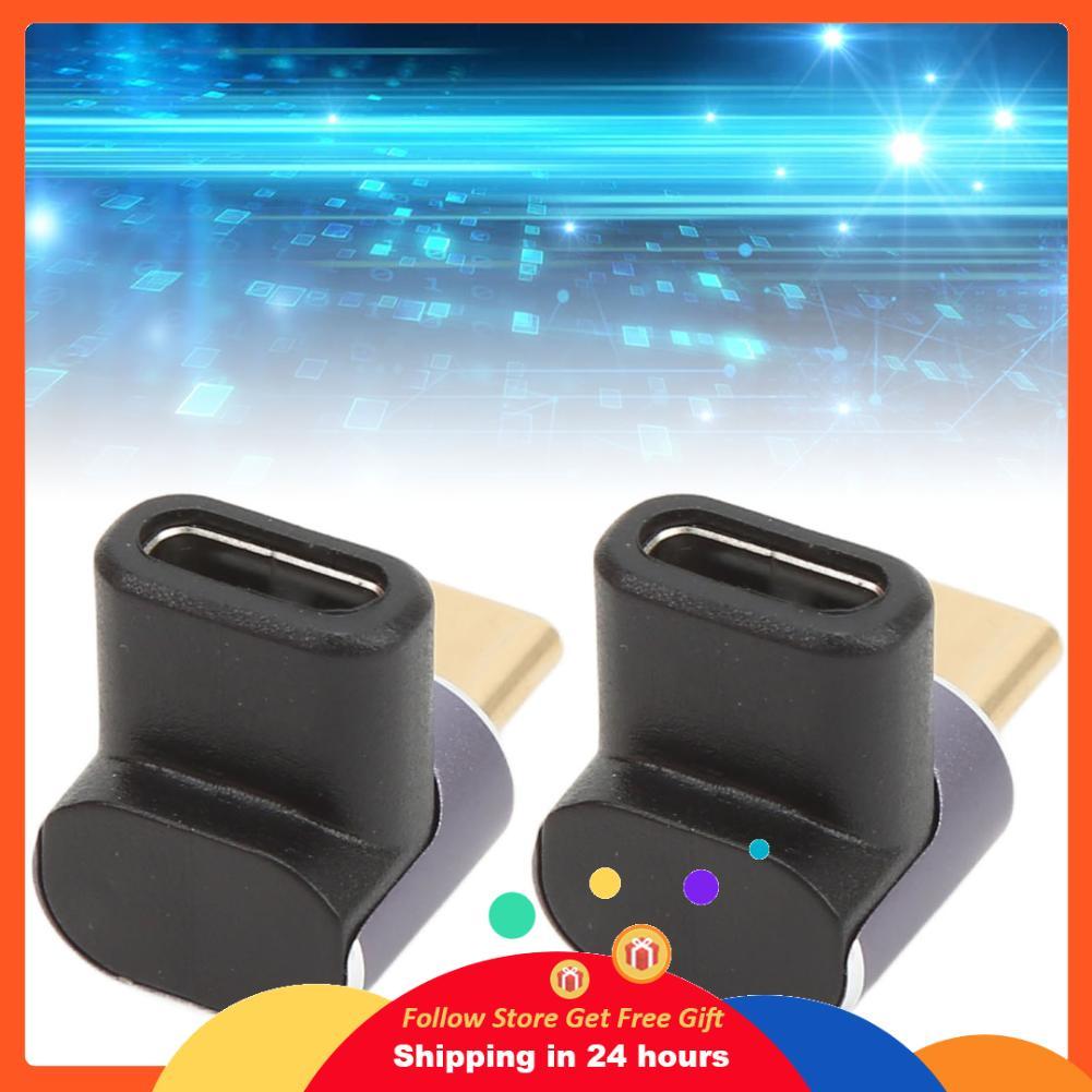 Supergoodsales อะแดปเตอร์ USB C 90 องศา 7680x4320 Usbc ถึง 8K 120HZ 40Gbps สำหรับบ้าน