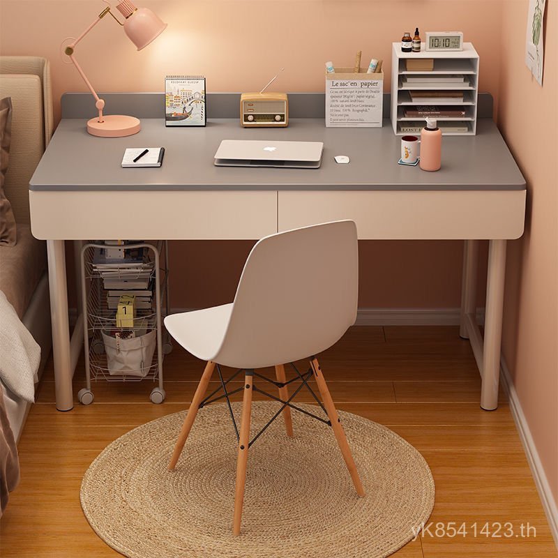 โต๊ะเลียนแบบไม้เนื้อแข็งนักเรียนโต๊ะที่เรียบง่ายโต๊ะคอมพิวเตอร์ครัวเรือนโต๊ะเขียนหนังสือสก์ท็อปห้องน
