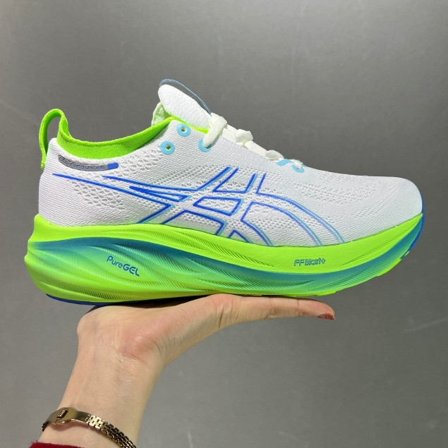 รองเท้าวิ่งผู้ชาย Gel-Nimbus 25 กันกระแทกและน้ำหนักเบารองรับทุกก้าว ดีไซน์ทนทานจาก ASAHI