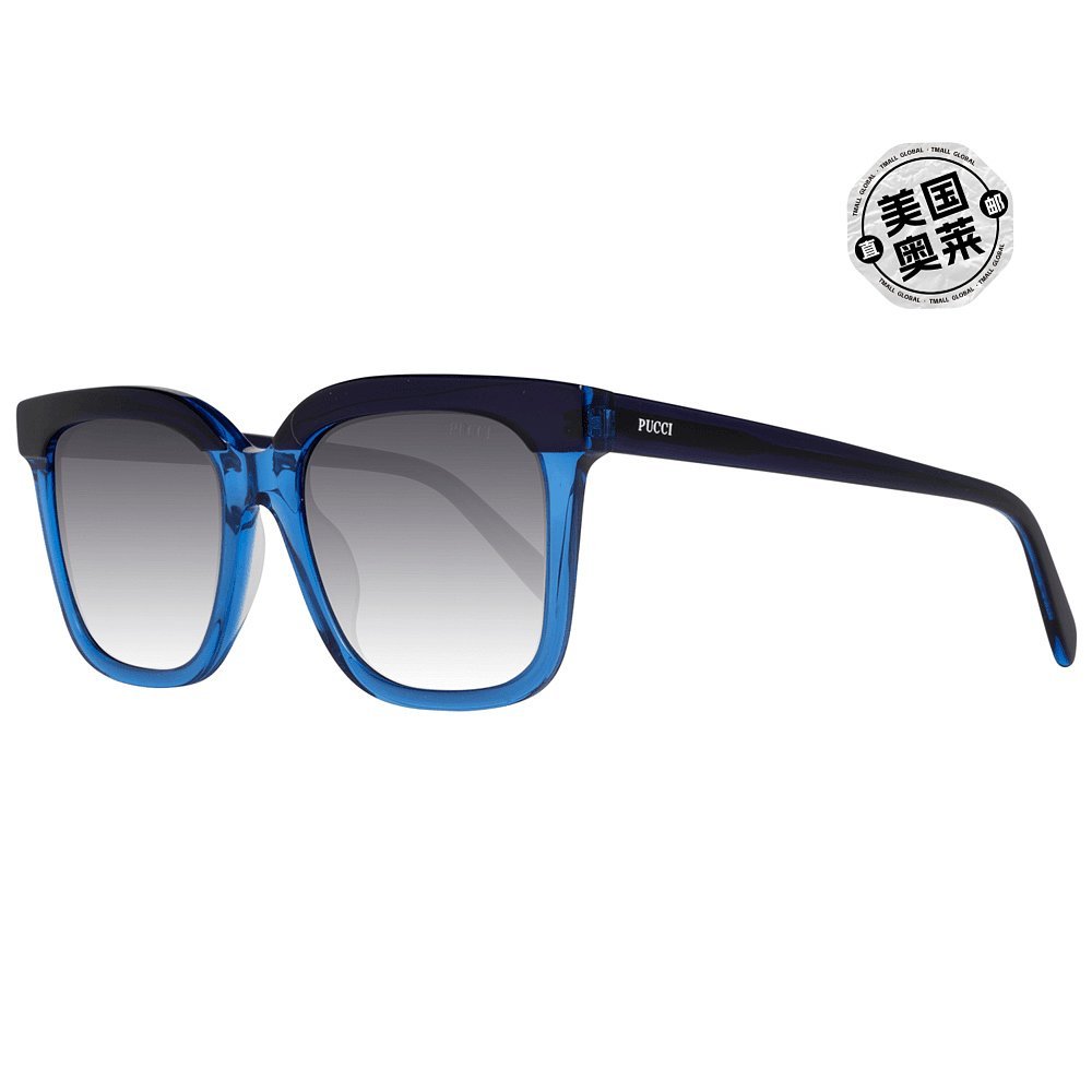 แว่นกันแดด Emilio Pucci สีน้ำเงิน สำหรับผู้หญิง