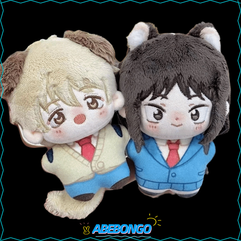 ABEBONGO ตุ๊กตาของเล่น, Smaart 10 ซม.ตุ๊กตาตุ๊กตา,กระเป๋าเป้สะพายหลังจี้ข้ามและ Loafer การ์ตูนอะนิเม