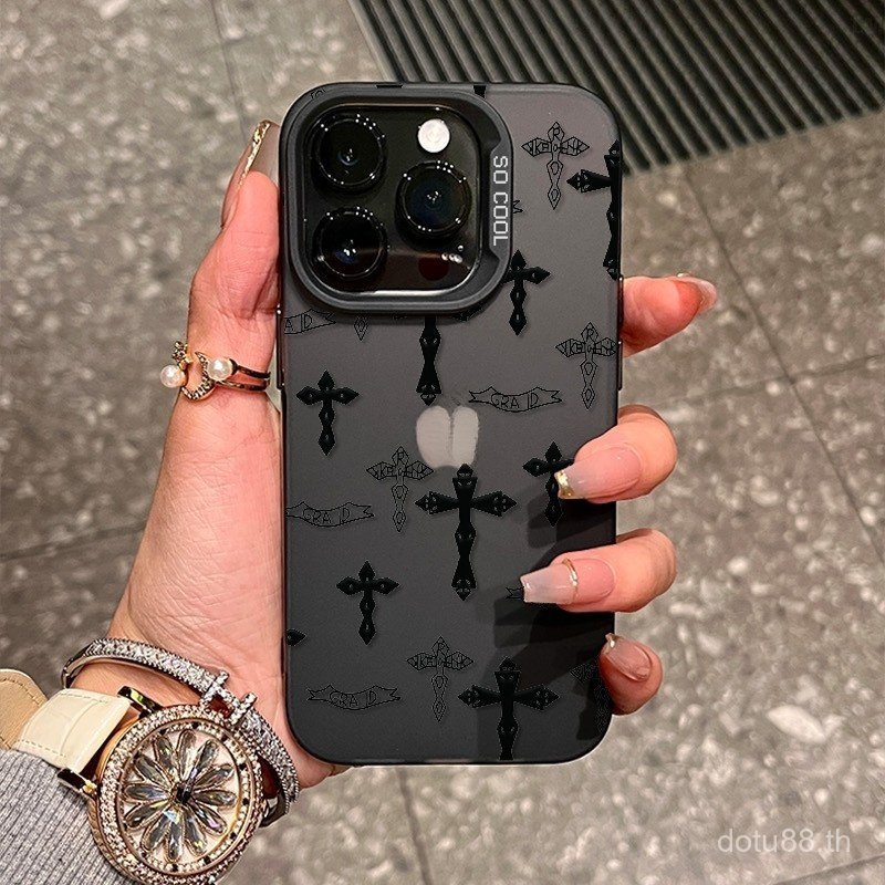 ป้ายเต็มหน้าจอยุโรปอเมริกันแบรนด์ใหญ่เปลือกนุ่มโปร่งใสบางเฉียบเหมาะสําหรับiPhone 17PRO 16PROMAX 16 X