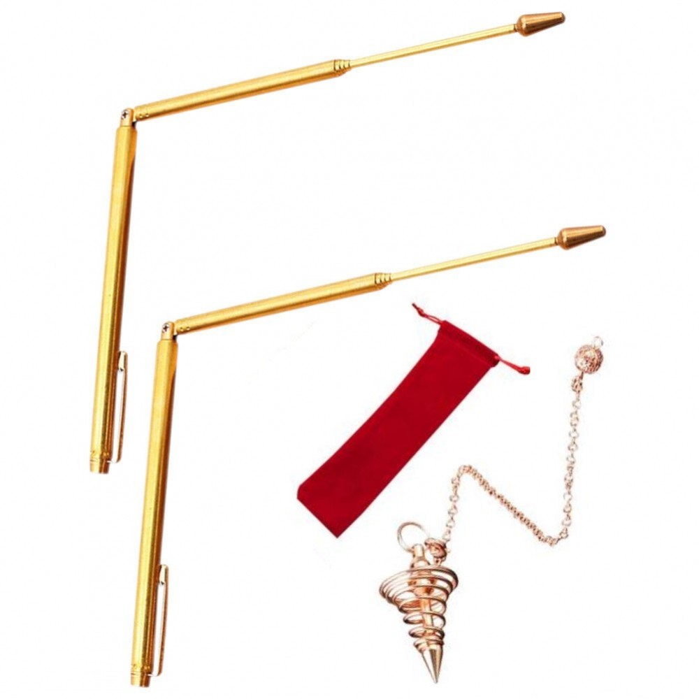 แท่งทองแดง Dowsing Finding Objects Gold 3PCS 420MM±5MM 4PCS 555MM±5MM.