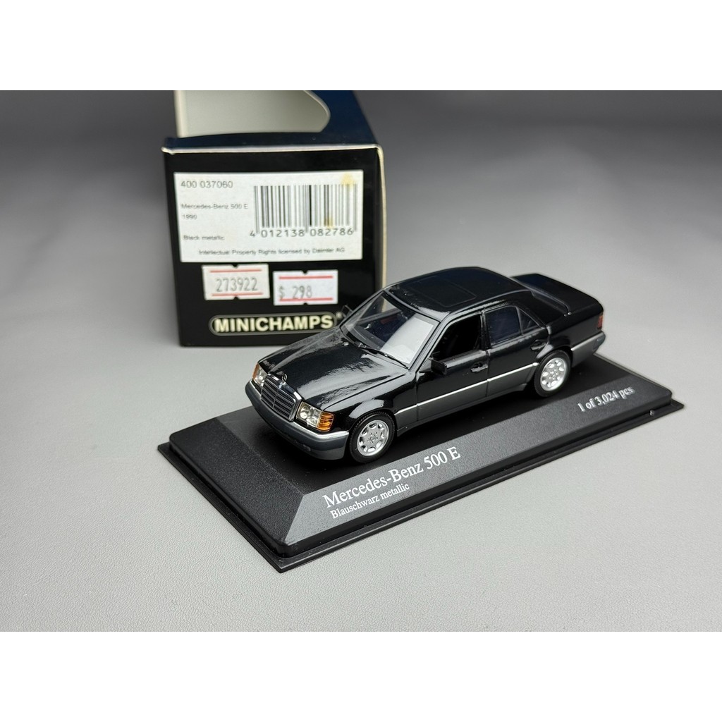 มินิคัท1/43 เมอร์เซเดส-เบนซ์ 500จ สีดํายินดีต้อนรับสู่คําถามจากเวลาเวลารถใหม่ยืนยันตัวเองขายไม่เริ่ม