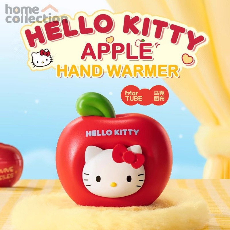 MarTUBE HelloKitty / Pingu Apple Hand Warmer ที่อุ่นมือรูปแอปเปิ้ลสุดน่ารัก - ของขวัญวันเกิดและของขวัญคริสต์มาส