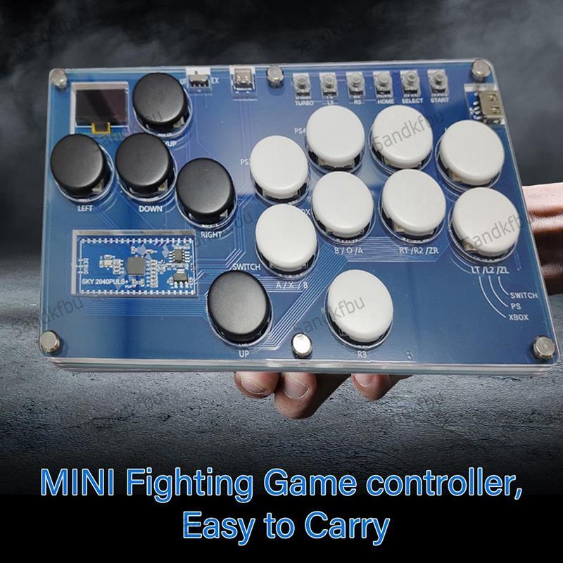 14Key Joystick คีย์บอร์ด Stick // Switch/Steam Controller Fight Sticks อุปกรณ์เสริม B