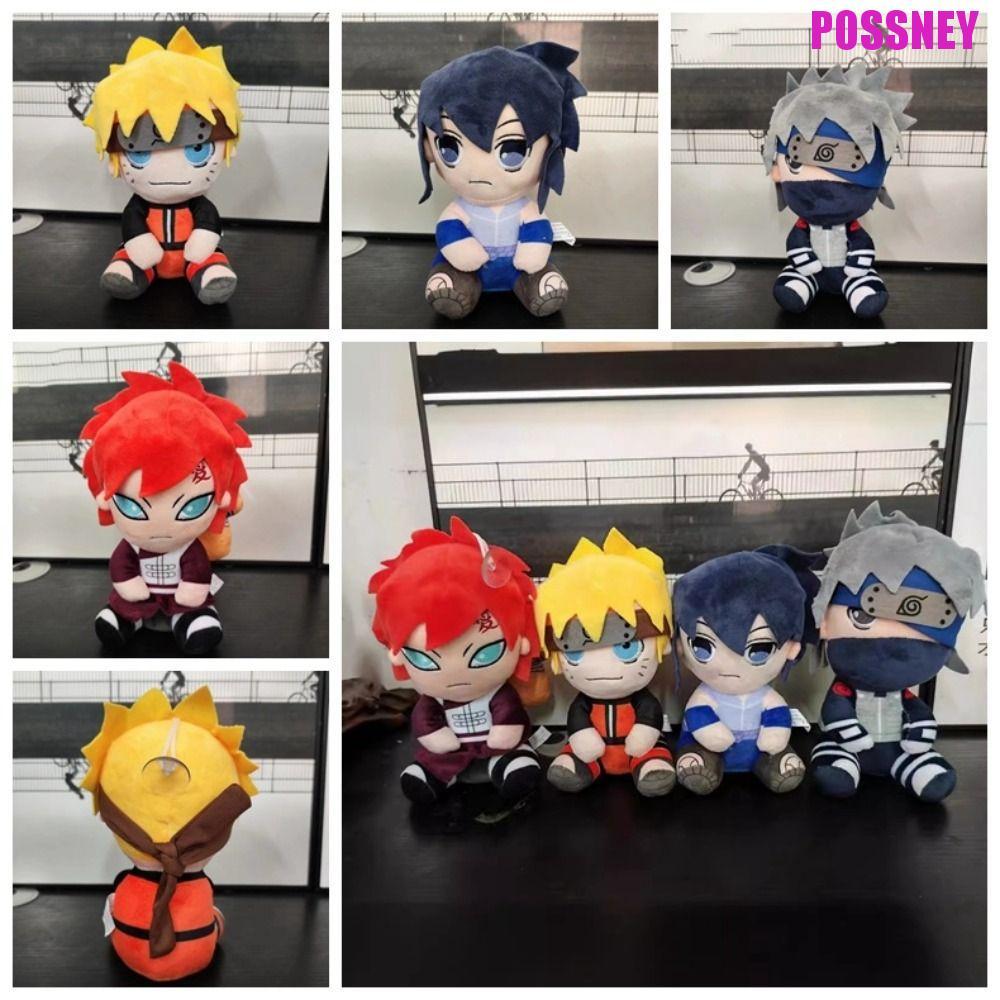 POSSNEY Naruto Plush Doll, Uchiha Itachi ญี่ปุ่นอะนิเมะ Kakashi Plush ของเล่น,คลาสสิกการ์ตูนรูปของเล