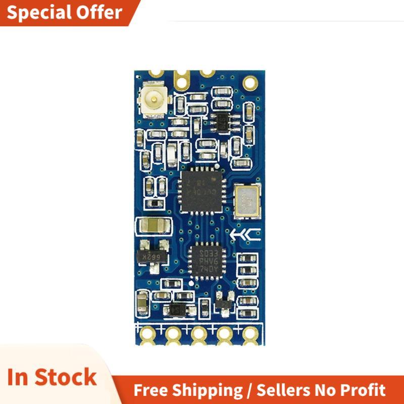 -12 433Mhz SI4463 โมดูลพอร์ตอนุกรมไร้สาย 1000M เปลี่ยน HC12