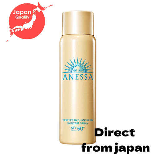 【ตรงจากญี่ปุ่น】アネッサ (ANESSA) สเปรย์ดูแลผิวกันแดด SPF50+PA++++ ขนาด 60g กันน้ำ【สินค้ามีจำนวนจำกัด!】