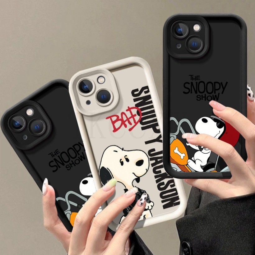 เข้ากันได้กับ Redmi A5 15 15C 13 14C K40 เกม K30 K20 Pro Redmi หมายเหตุ 15 Pro + น่ารักการ์ตูน S-Snoopys ซิลิโคนนุ่ม