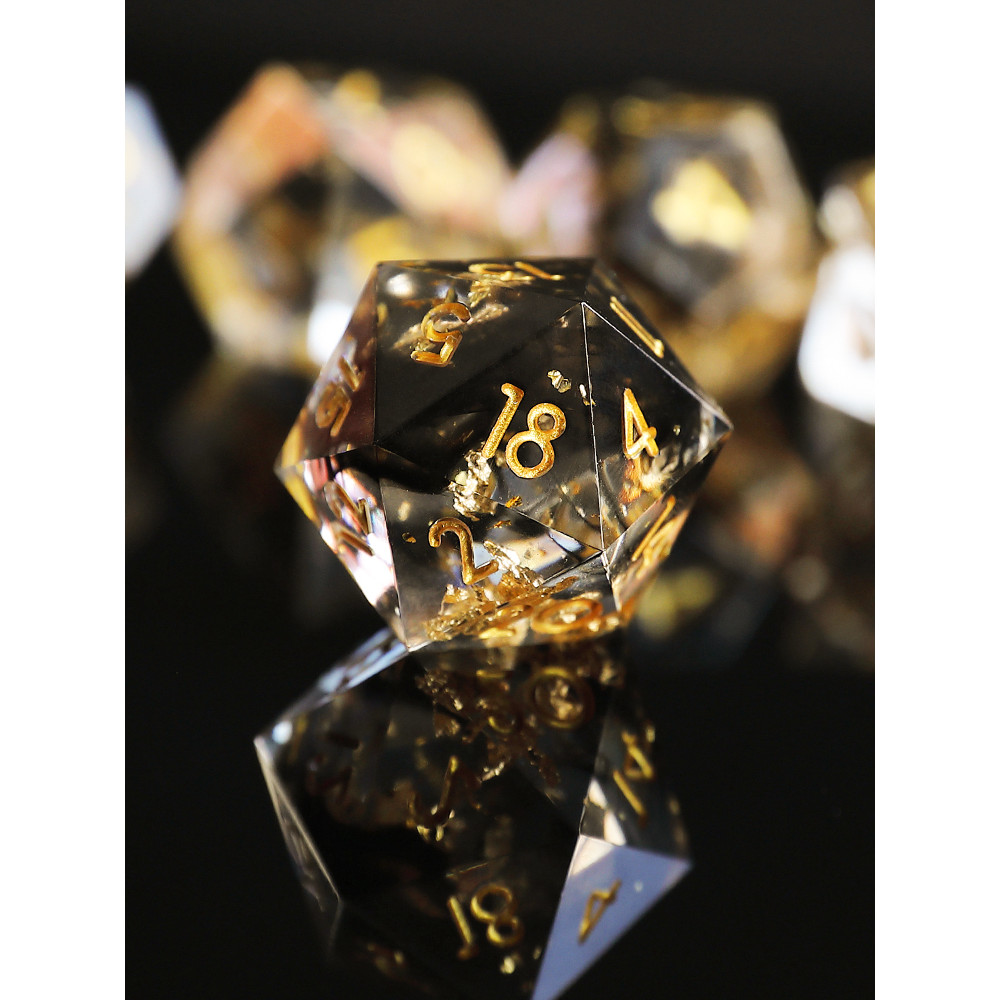 【สุดคุ้ม】ลูกเต๋า Collector's Edition จากเกม Baldur's Gate | ลูกบอลแก้ว D20 ตากระดุกได้+ตาข่ายกันชน | ของตกแต่งบอร์ดเกม - รูปที่ 5