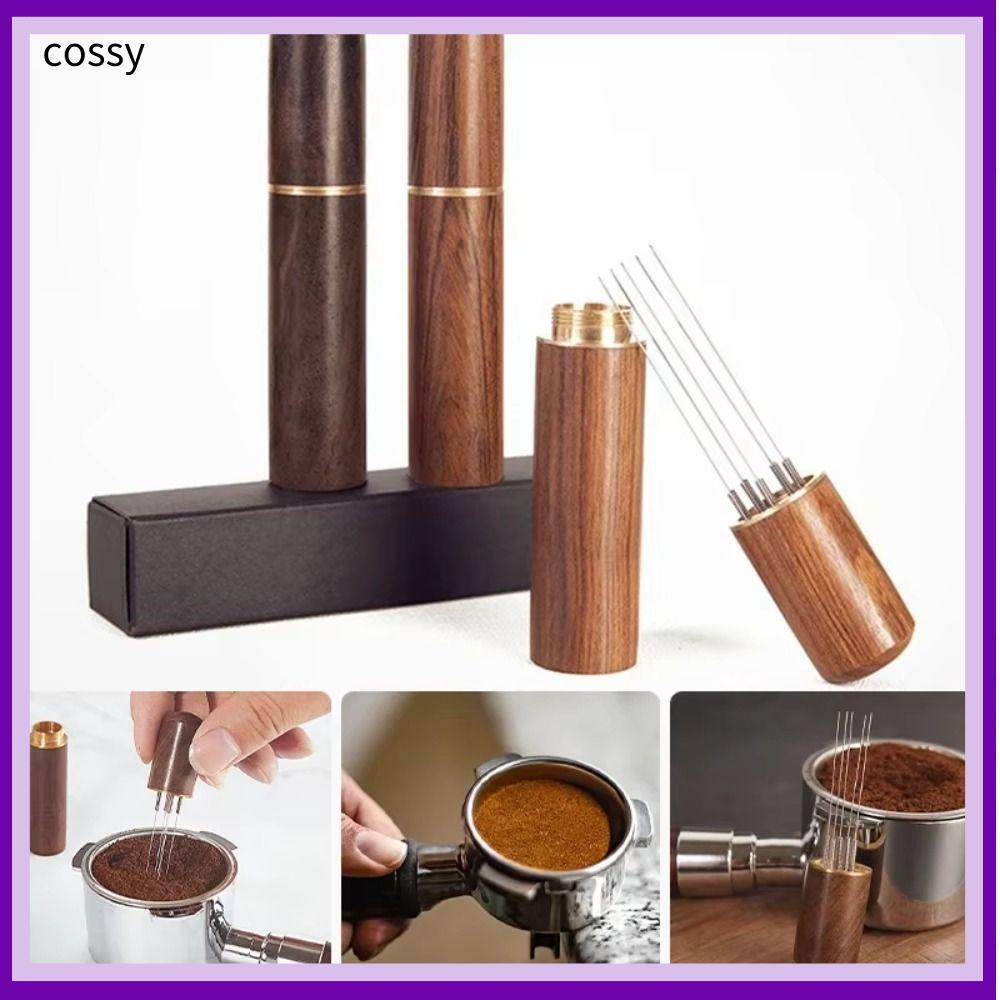 คอสซี่ ผงกาแฟงัดแงะ,มินิไม้จับกาแฟเอสเพรสโซ่กวน,มืออาชีพสแตนเลสเอสเพรสโซ่จําหน่ายเครื่องมือ WDT