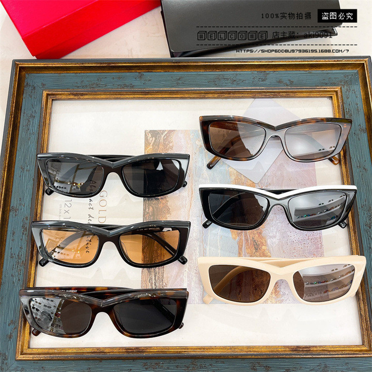 SF6Z SL# Cat Eye Sunglasses for Women, Stylish Fashionable Acetate Sunglasses Trend SL658