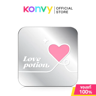 LOVE POTION Starry Blush Powder 2.8g #01 Baby Blue บลัชฝุ่นเนื้อเนียนละเอียด เลิฟ โพชั่น สีชัด ติดทนนาน.