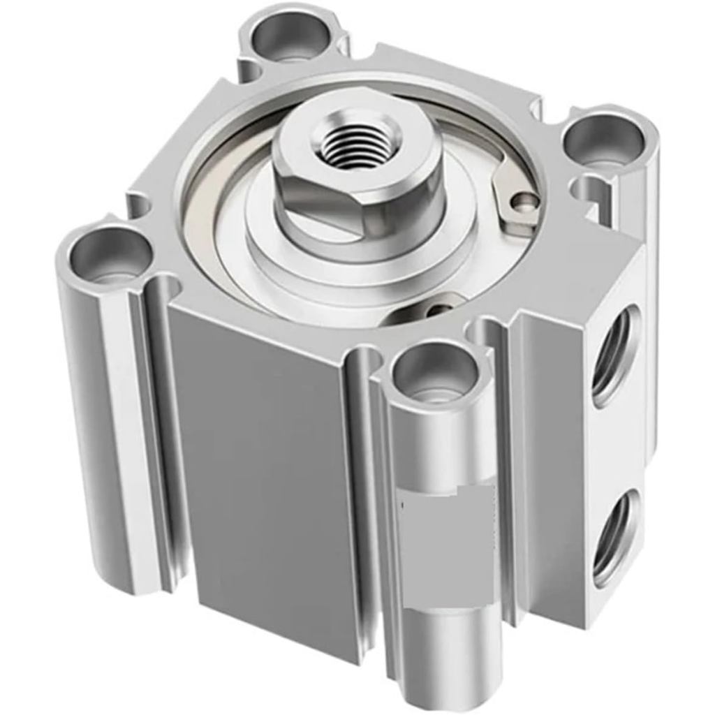 CQ2B CDQ2B D DZ Bore 12 16 20 25 32 40 50 63 80 100 SMC ด้ายหญิงขนาดกะทัดรัดกระบอกมาตรฐาน Double Act