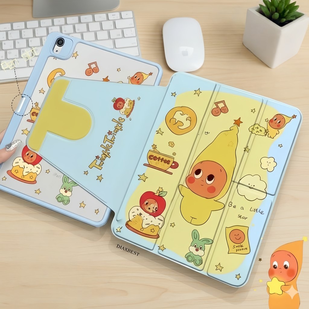 เคส iPad หมุนได้ 360 องศา รองรับ gen11 A16 Pro 11 Air 6 Air 7 gen10 2022 Air 4/5 10.9 gen7/8/9 10.2 กันกระแทก