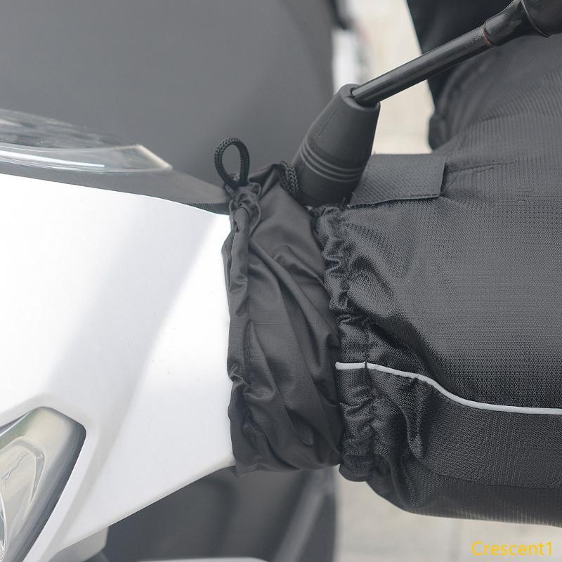 Crescent1 Ox Bar End รถจักรยานยนต์แฮนด์จักรยาน Muffs ความร้อนกันน้ํา