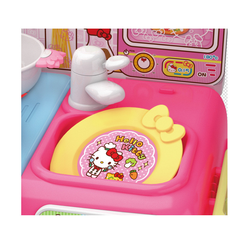 Play House Girl Toy HelloKitty Kitty KT ชุดทําอาหารในครัวแสนอร่อย 50114