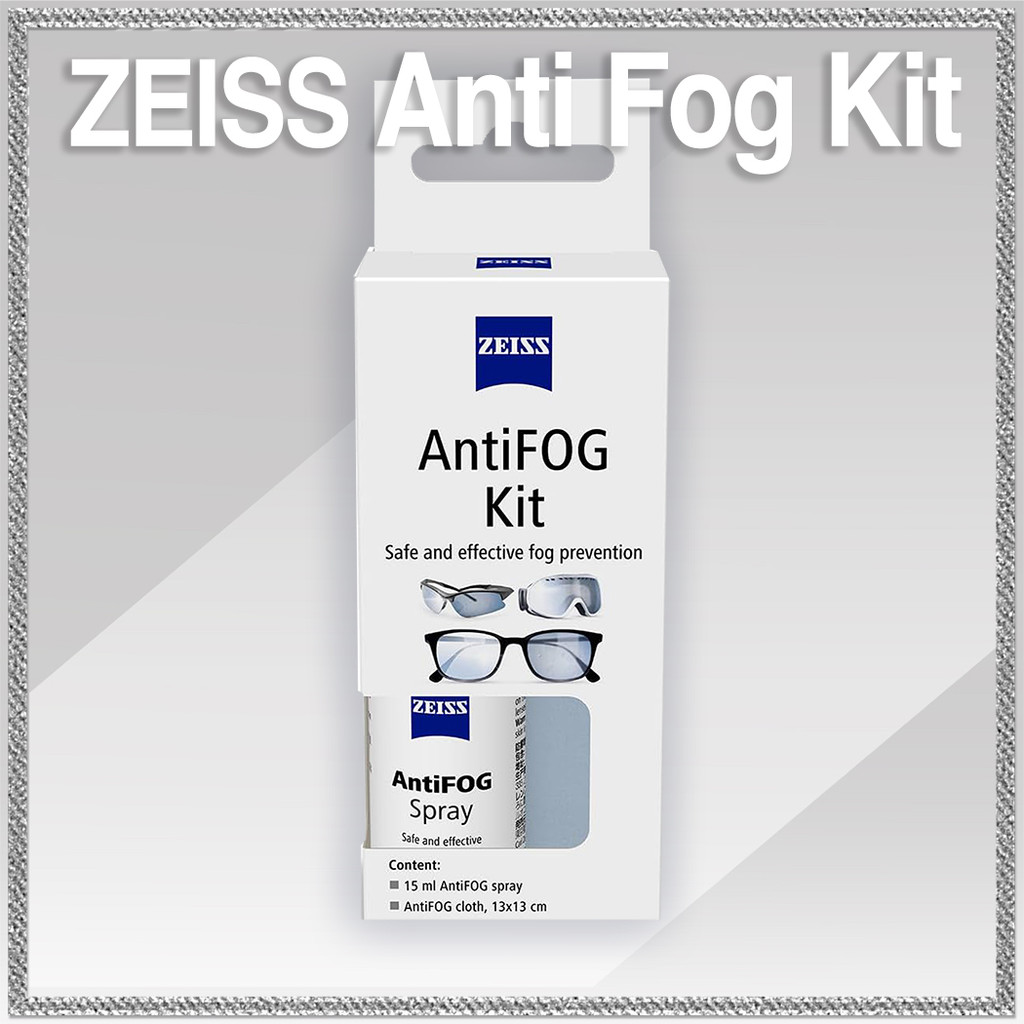 ZEISS Anti-Fog Kit, Liquid Spray Type, Includes Exclusive Cloth【Made in Japan】