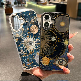 For iPhone เคสไอโฟน ดวงอาทิตย์ตา 13 14 11 Pro 16 Pro Max 15 14 PRO 11 MAX X XS MAX XR 7/8PLUS 15 16 Plus 12