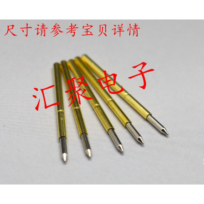 T Test Needle P75-B1 (Straight Up Pointed Type) 1.0mm Probe Spring Needle 100/แพ็คเกจขายทั้งแพ็คเกจ