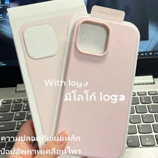 ซิลิโคนเหลวแม่เหล็กสีดําสําหรับ iphone 16/15/14/13/12/ProMax/plus/mini เคสโทรศัพท์คุณภาพสูง Animated pop-up