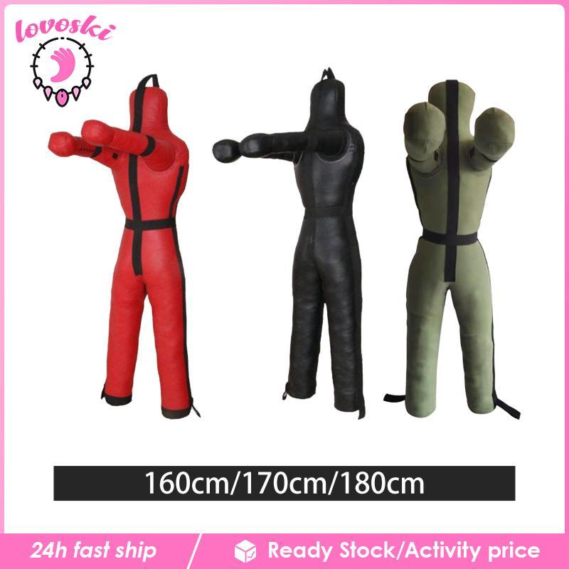 [Lovoski] Mma Grappling Dummy Training Equipment Unfilled Wrestling Dummy Boxing Bag สําหรับคาราเต้