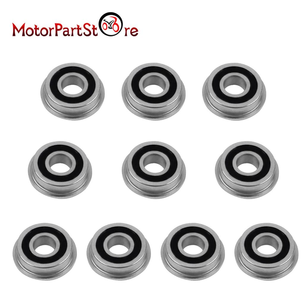 10 ชิ้น F695 2RS แบริ่ง F695-2RS หน้าแปลน Miniature Ball Bearing 5x13x4 มม.F695RS สําหรับ VORON Mobi