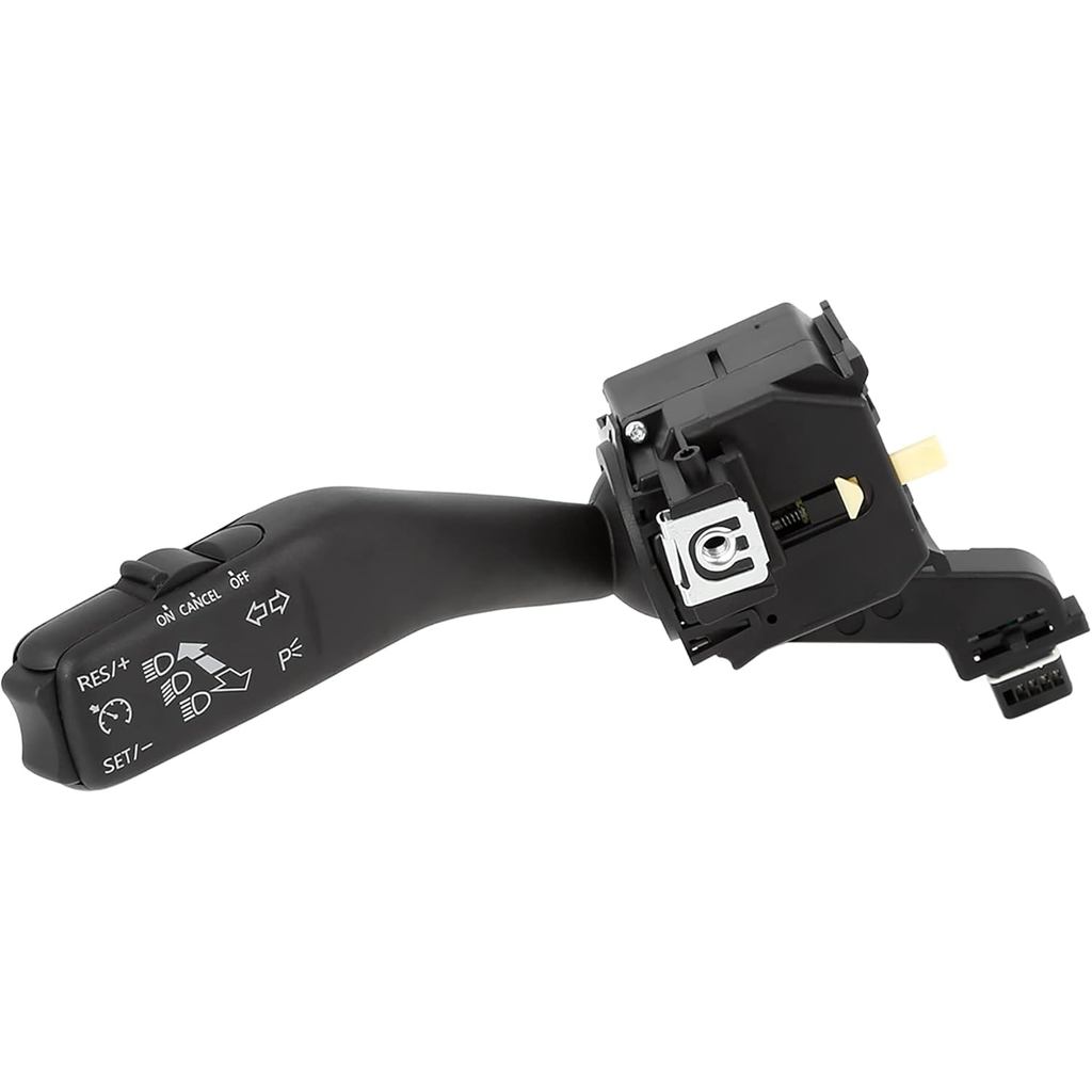 สวิตช์ไฟเลี้ยว 1K0953513G9B9 สวิตช์คอลัมน์พวงมาลัยสําหรับ Volkswagen Jetta 2005-2010 สีดํา