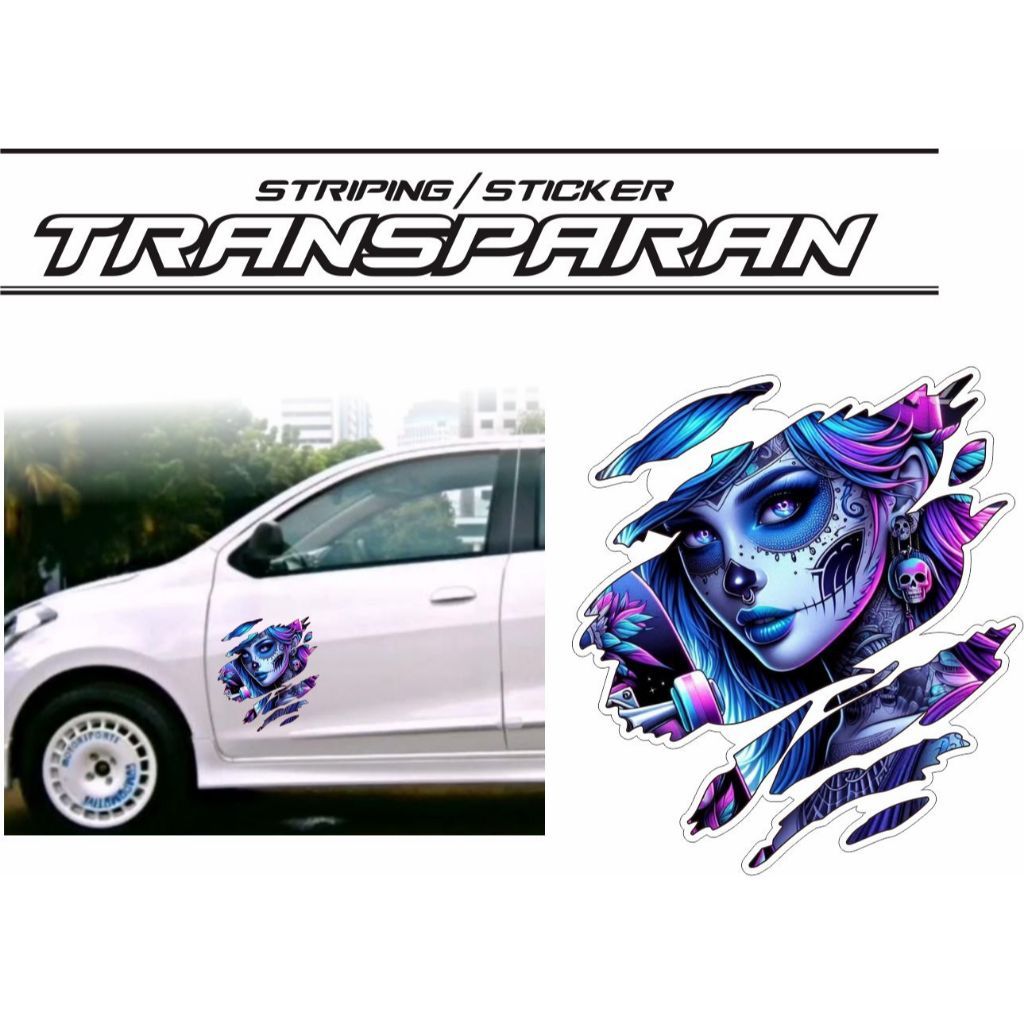 สติ๊กเกอร์ UV VARIATIONS สติ๊กเกอร์โปร่งแสงใสสําหรับ ALL M0BIL / CAR VARIATIONS LIST