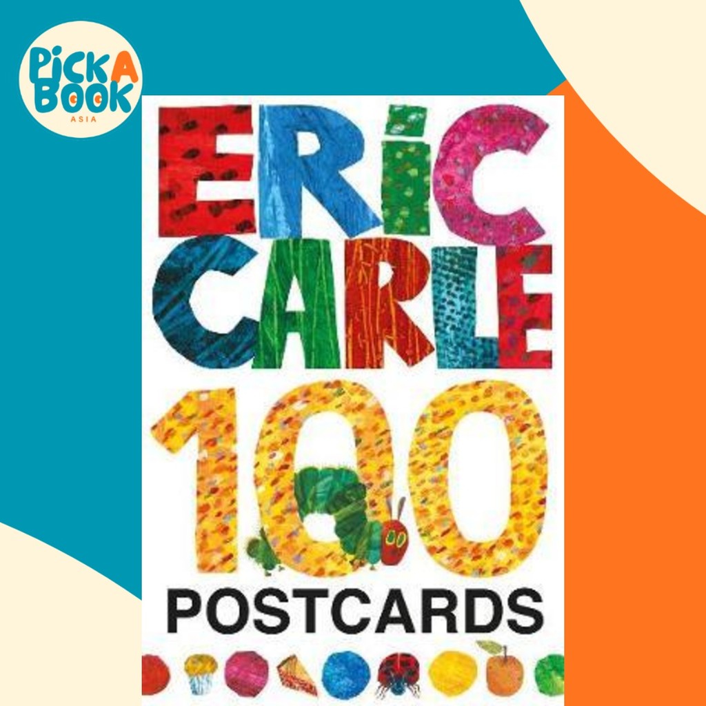 Eric Carle: 100 โปสการ์ด โดย Eric Carle (ฉบับสหราชอาณาจักร ปกแข็ง)
