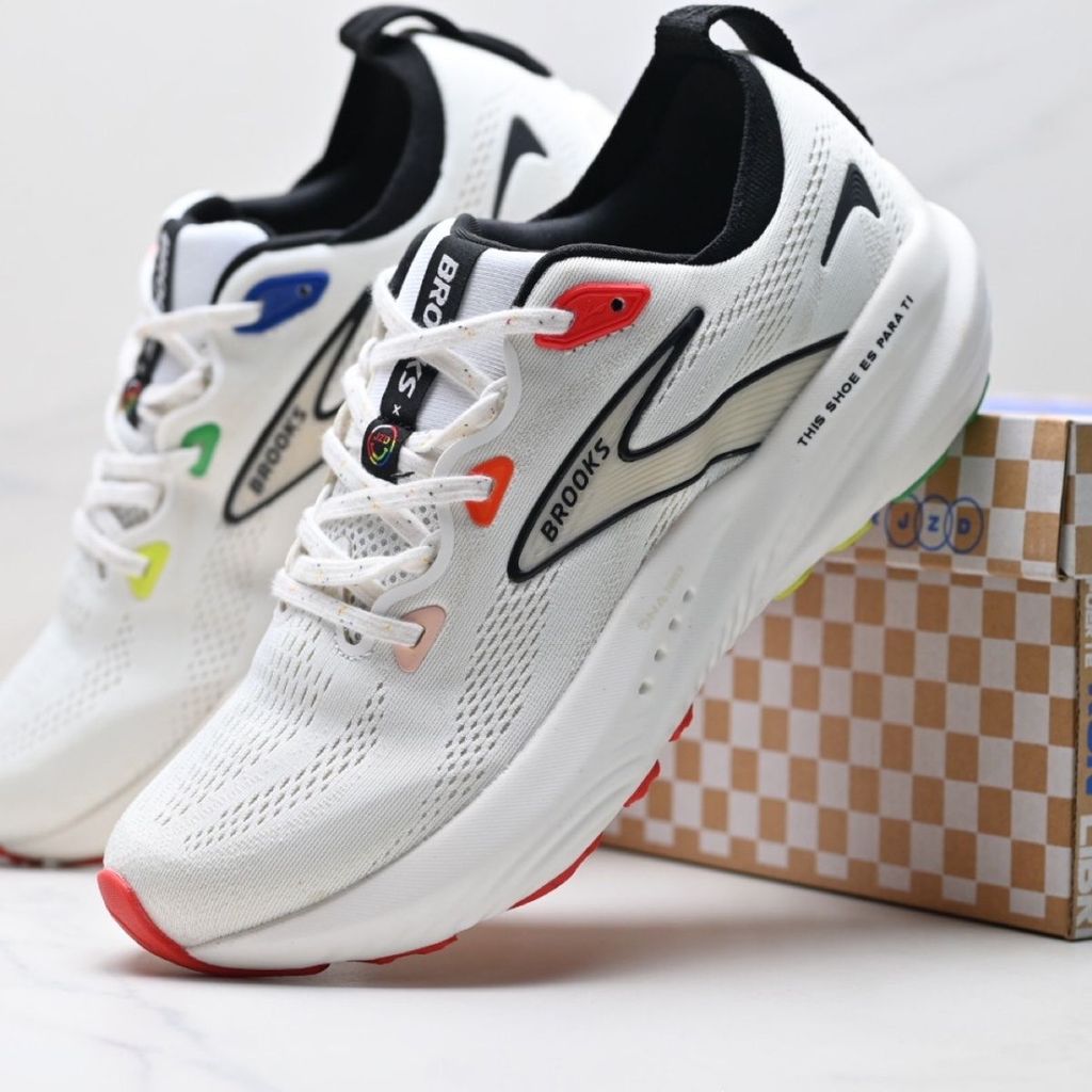 BROOKS BROOKS Glycerin22 รองเท้าวิ่งกว้าง Last Mens Shock Absorbing รองเท้ากีฬาผู้หญิงรองเท้าคู่