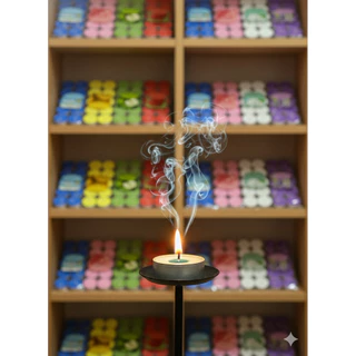 S0034 เทียนหอมอโรม่า 10ชิ้น/กล่อง 3cm จุดได้นาน 2-3 ชม. Tea Light Scented Candle สปา เลือกกลิ่นได้